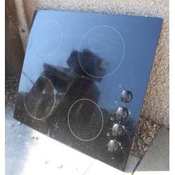 Integrated Oven, matching Hob and Stainless steel extractor fan