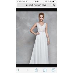 Wedding dress size 8 Heidi Hudson