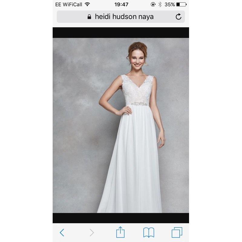 Wedding dress size 8 Heidi Hudson