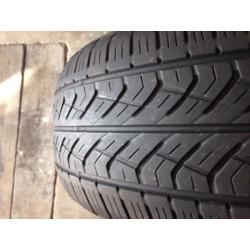 Good condition 2x 255/55-17 jeep tyres suit forester RAV4 xtrail