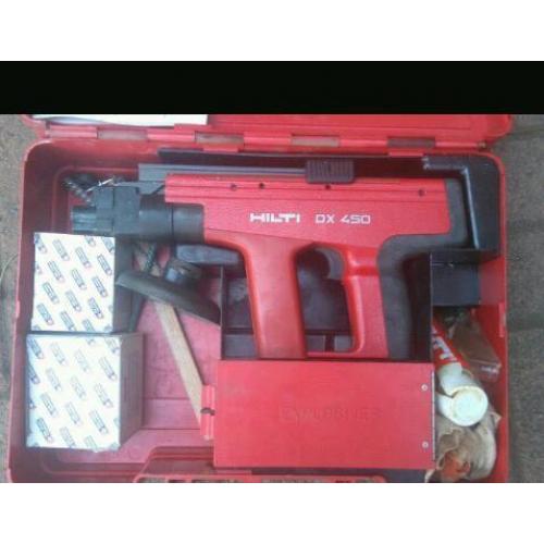 Hilti 450 nail gun with case