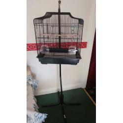 Rainforest Bird Cage With Stand