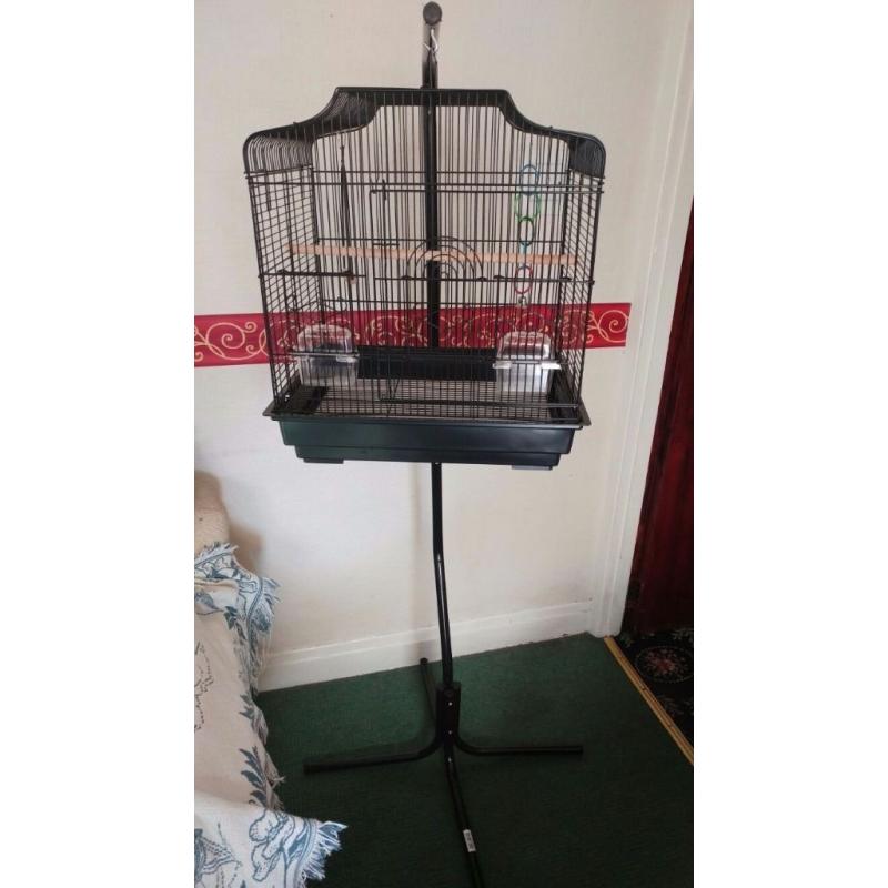 Rainforest Bird Cage With Stand