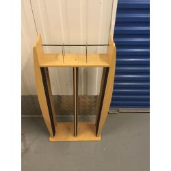 Wooden cd rack