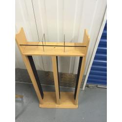 Wooden cd rack