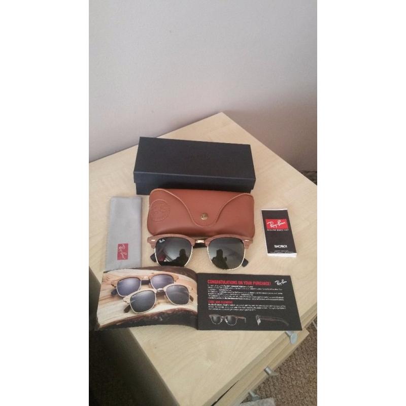 Genuine Ray Ban Wood