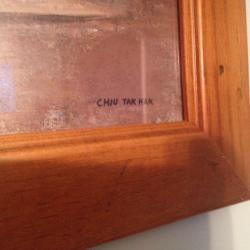 2 Framed Art Photos