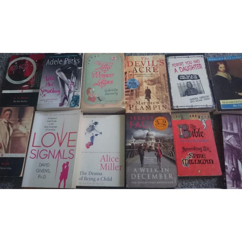 Big bag full of books