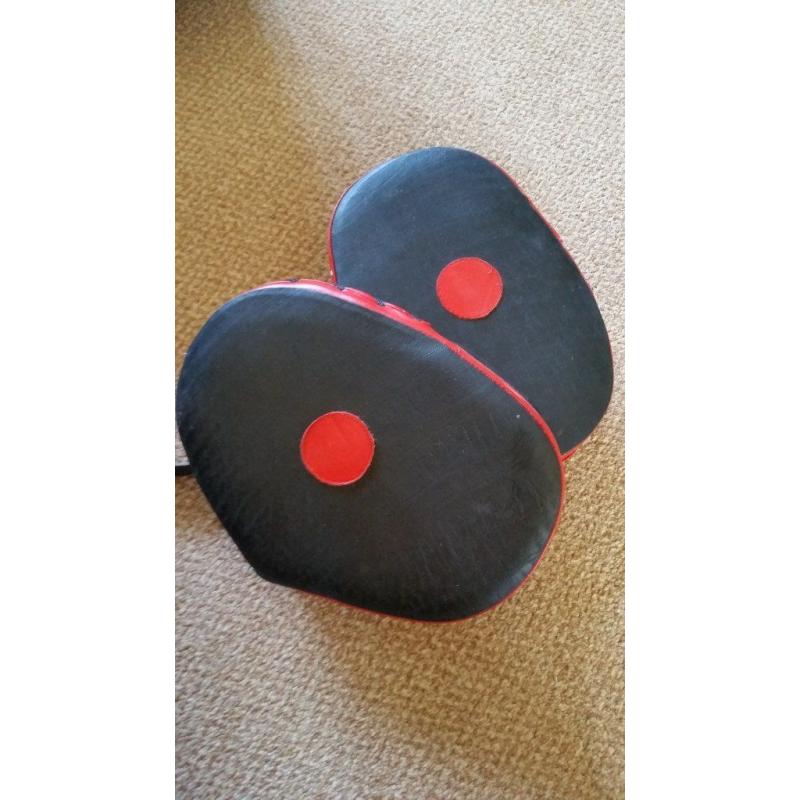 Punchbag, Shield Pad and Handheld Pads for Martial Arts/Boxing