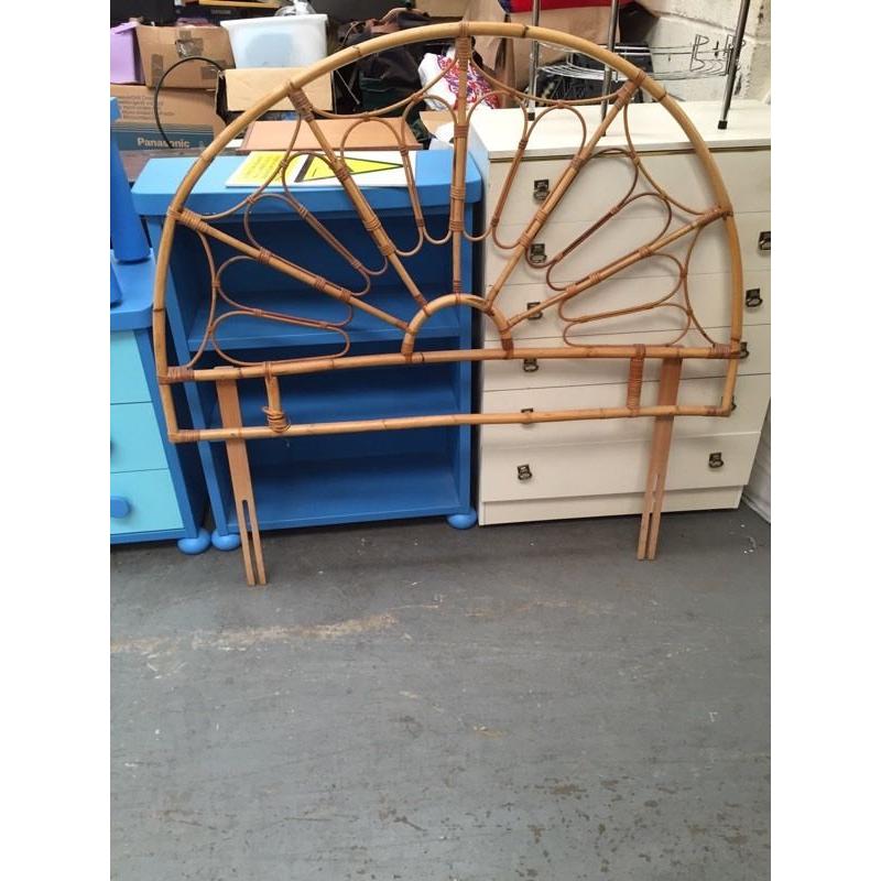 Bamboo double head board