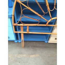Bamboo double head board