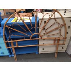 Bamboo double head board