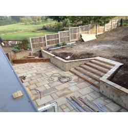 Groundworks and landscaping