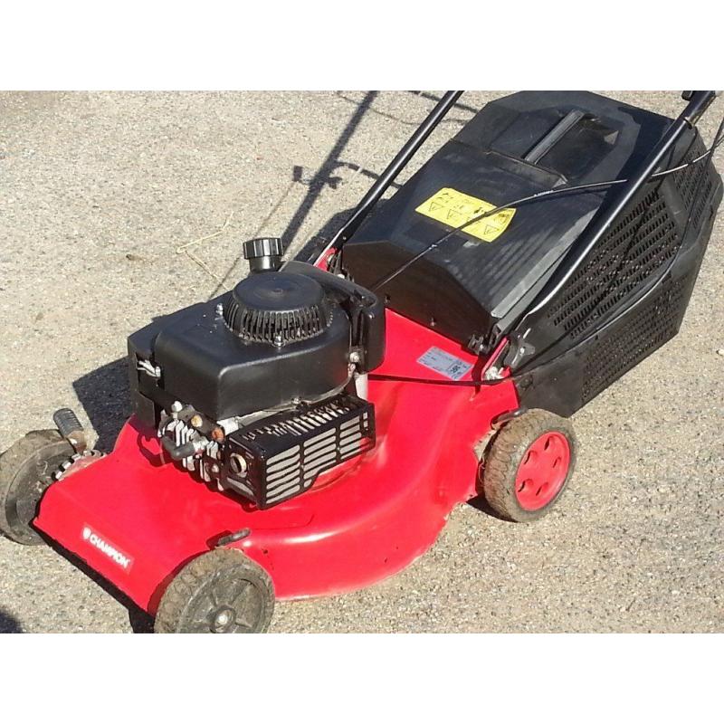 CHAMPION PETROL PUSH MOWER SERVICED