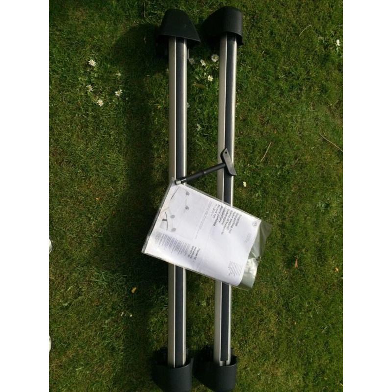 VW Tiguan roof bars genuine VW accessories
