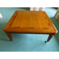 Charles Barr Quality Cherrywood Large Coffee Table