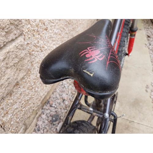 Kids mountain bike with Spider decals