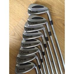 Ping set of golf irons