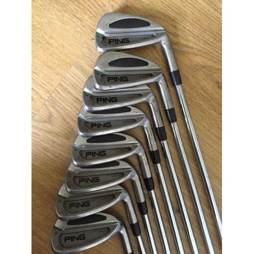 Ping set of golf irons