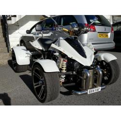 Spy fox f1 350cc road legal quad