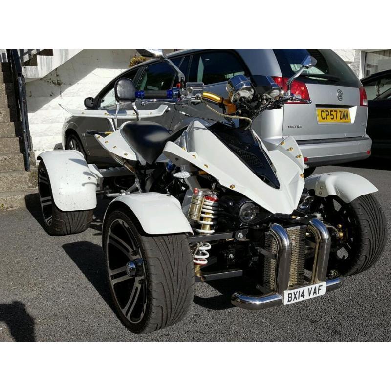 Spy fox f1 350cc road legal quad