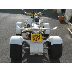 Spy fox f1 350cc road legal quad