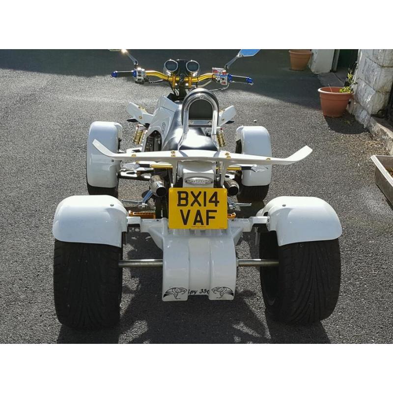 Spy fox f1 350cc road legal quad