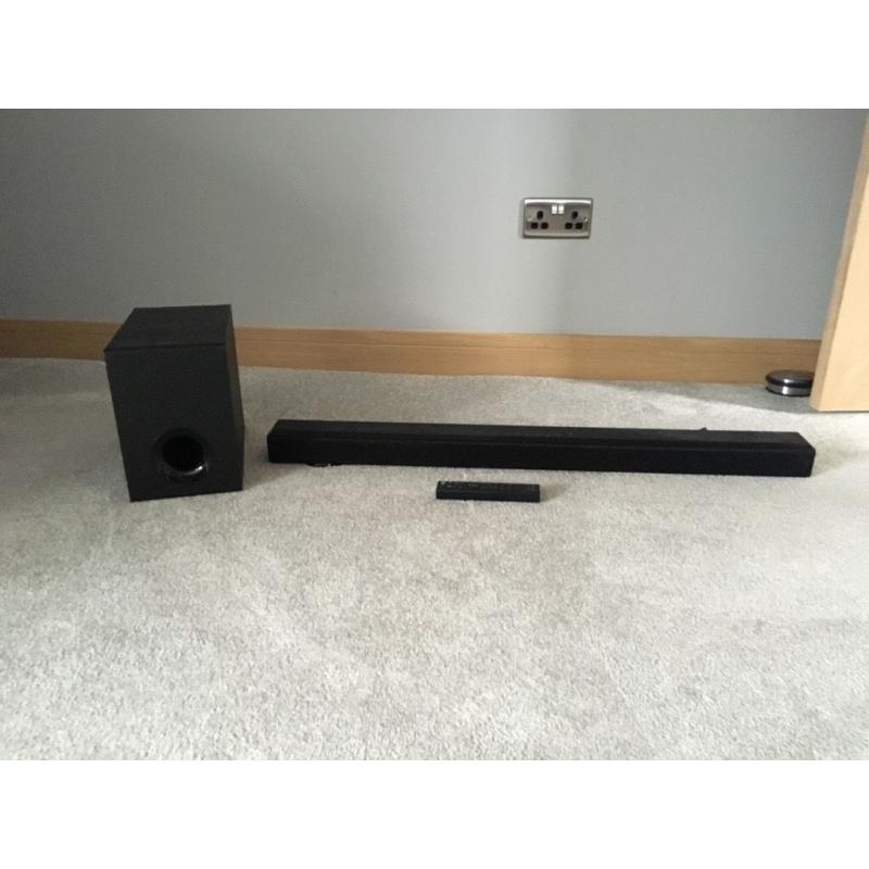 Sony sound bar and sub
