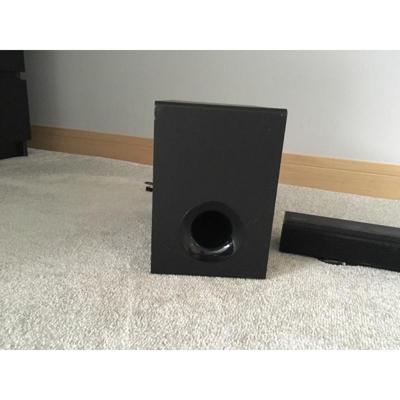 Sony sound bar and sub
