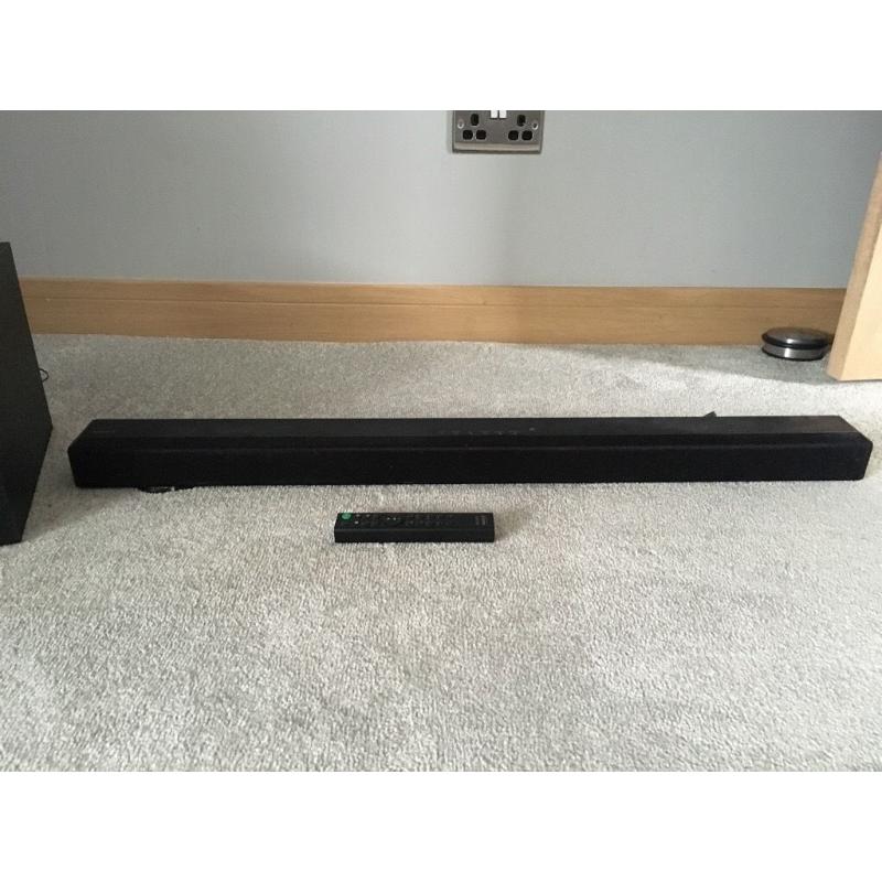 Sony sound bar and sub