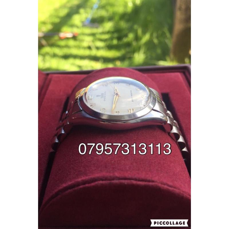 Rolex prince oyster Royal Rolex jubilee luxury automatic watch great condition in box beautiful