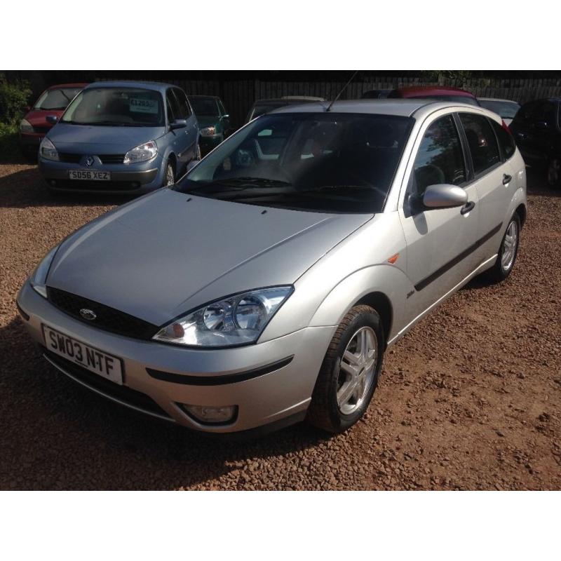 2003 FORD FOCUS 1.6 ZETEC ONLY 52,000 miles!! 1 YEAR MOT!!
