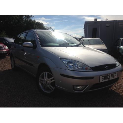 2003 FORD FOCUS 1.6 ZETEC ONLY 52,000 miles!! 1 YEAR MOT!!