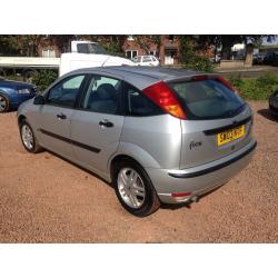 2003 FORD FOCUS 1.6 ZETEC ONLY 52,000 miles!! 1 YEAR MOT!!