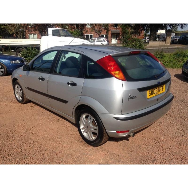 2003 FORD FOCUS 1.6 ZETEC ONLY 52,000 miles!! 1 YEAR MOT!!