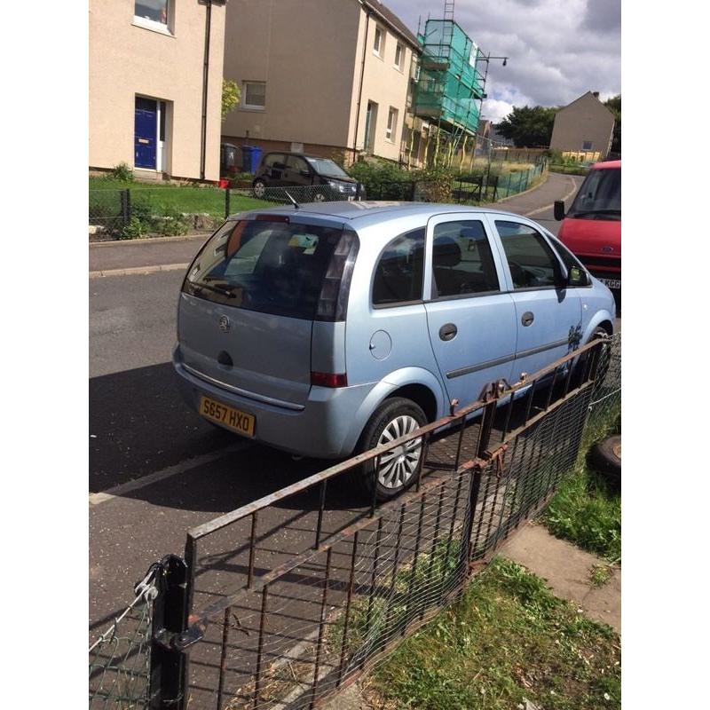 Meriva 1.4 full year mot cheap cheap
