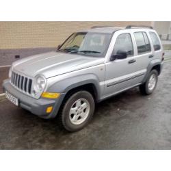 jeep cherokee crd sport automatic turbo diesel 2005 05 plate