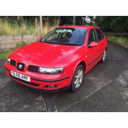 Seat LEON S 16v Red 1.4 years mot 1 year 2005