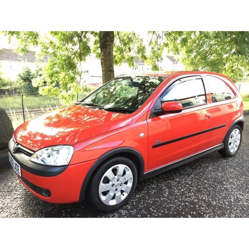 02 Reg Vauxhall Corsa 1.2 SXI 3dr hatch..not punto clio ka fiesta 206 kia astra micra polo c1 aygo
