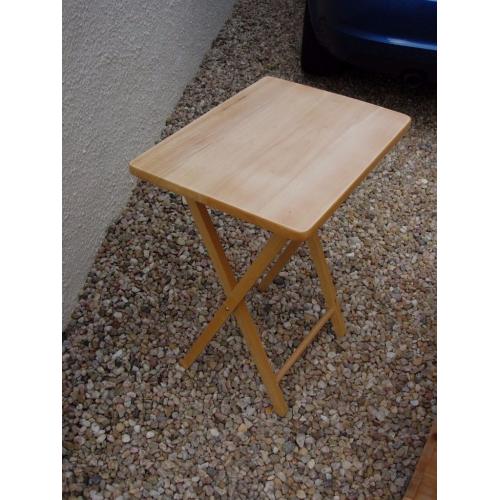 Small Portable Wooden Table