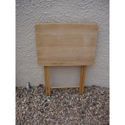 Small Portable Wooden Table