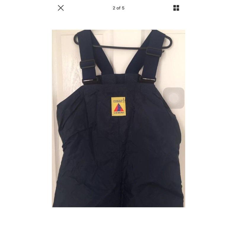 Cosalt safety & protection flotation trousers with braces