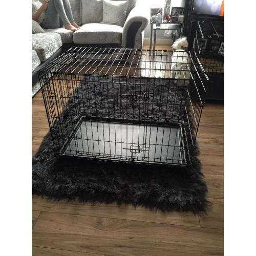Large dog cage