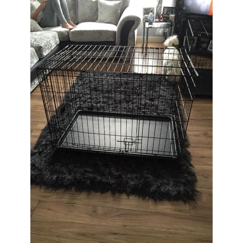 Large dog cage