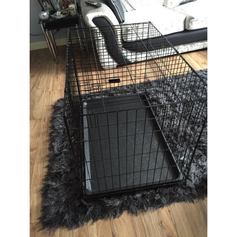 Large dog cage