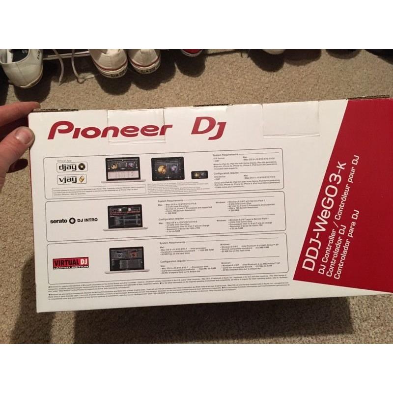 Pioneer DJJ WE GO3 mixer laptop Mac iPhone iPod
