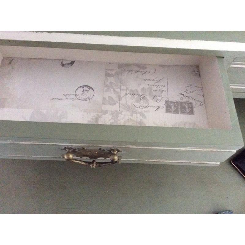 Painted dressing table