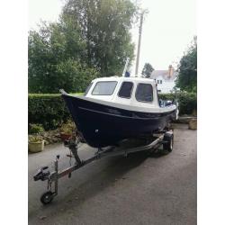 Orkney 520 fishing boat