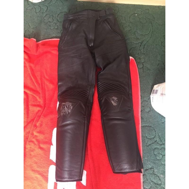 Women's Dainese motorbike leathers