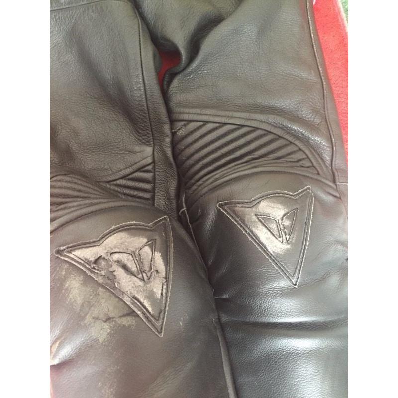 Women's Dainese motorbike leathers